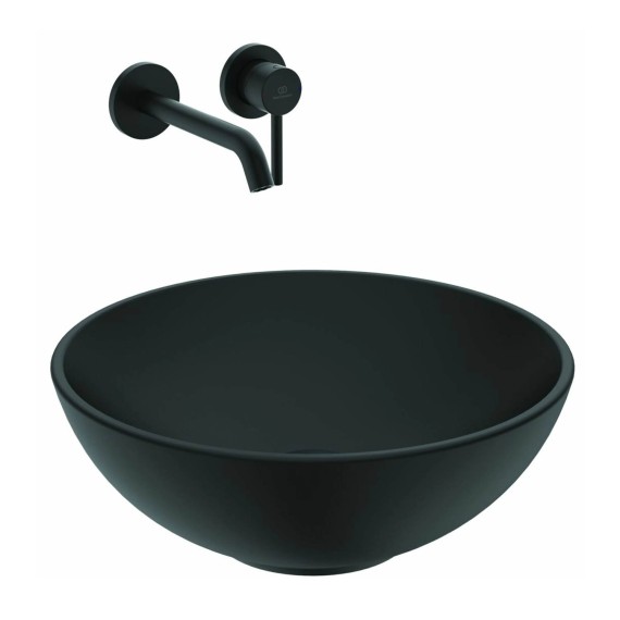 Раковина для ванной комнаты IDEAL STANDARD STRADA O VSL BSN 41X41 SILKBL NTHNOF RND (K0795V3)