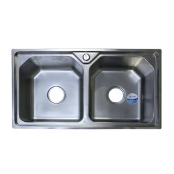 Kitchen sink KALDO HB 5105 (78*43*22 SATIN) 