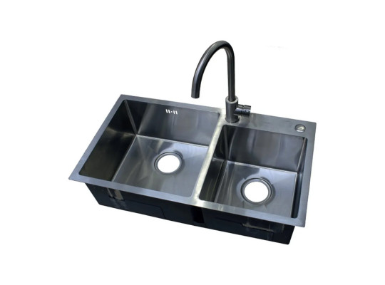 Kitchen sink KALDO S7843H SATIN 