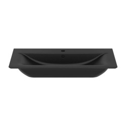 Раковина для ванной комнаты IDEAL STANDARD C.AIR BSN UNIT 80X44 SLKBLK & WOOD 2 DRWR (R0474NE)