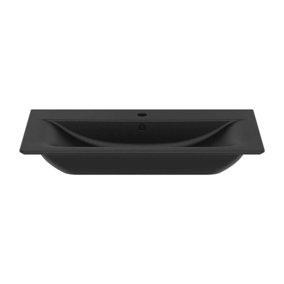Раковина для ванной комнаты IDEAL STANDARD C.AIR BSN UNIT 80X44 SLKBLK & WOOD 2 DRWR (R0474NE)