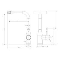 Кран для кухни SPLENKA S206.49.05 Satin 