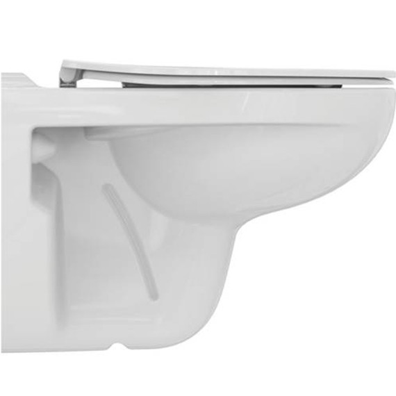 Զուգարանակոնք-բիդե IDEAL STANDARD TIRSO WH BOWL RIMLS SC S&C WHT (R034301)