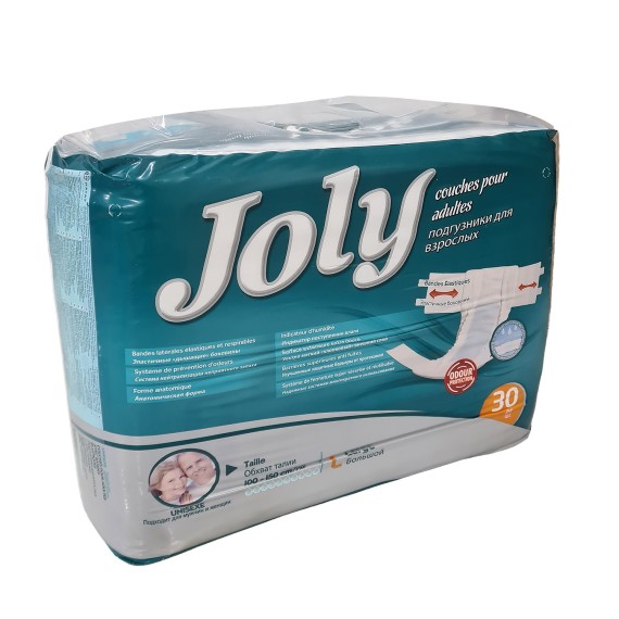 Diaper H-JOLY Մեծահասակների Տակդիր (L) 30pc (804030) 