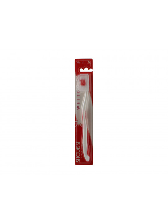 Аксесуар для ухода полостью рта SHOLASSI TOOTHBRUSH N1 HARD RED (231319) 