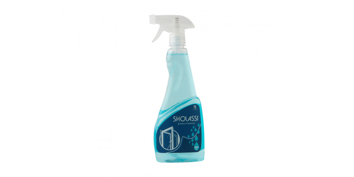 Մաքրող հեղուկ SHOLASSI SPRAY GLASS CLEANER 500ML (231616) 