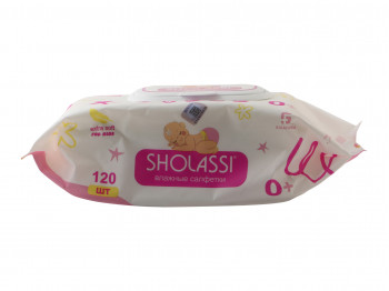 Wet wipe SHOLASSI N120 BABY EXTRA SOFT PINK (231517) 