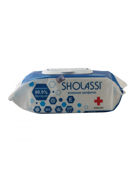 Wet wipe SHOLASSI N100 CLASSIC EXTRA SOFT(231456) 