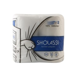 Toilet paper SHOLASSI N4 EXTRA SOFT 2PLY 4PC (231401) 