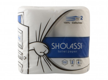 Toilet paper SHOLASSI N4 EXTRA SOFT 2PLY 4PC 1401