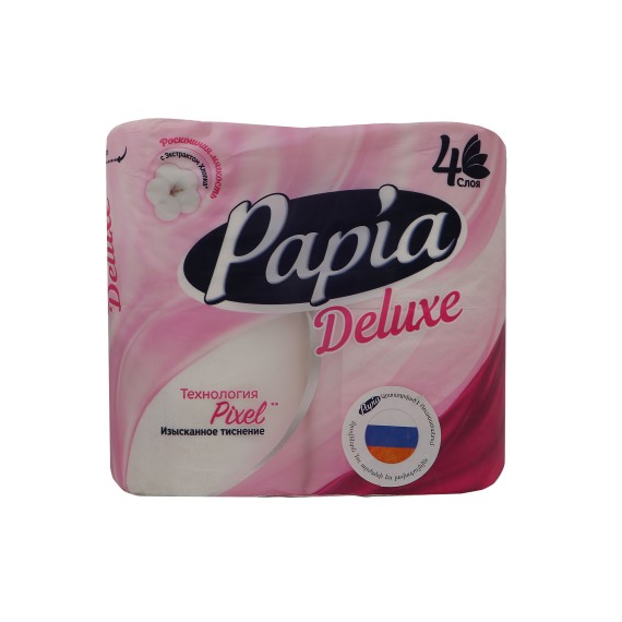Toilet paper PAPIA DELUXE 4PLY 4PCS (000037) 