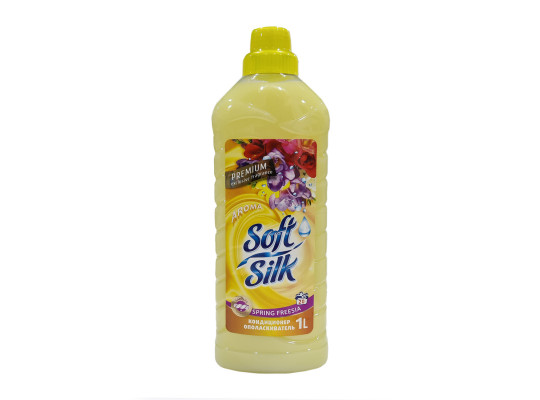 Laundry conditioner SOFT SILK Պրեմիում Գարնանային Ֆրեզիա 1լ (001932) 