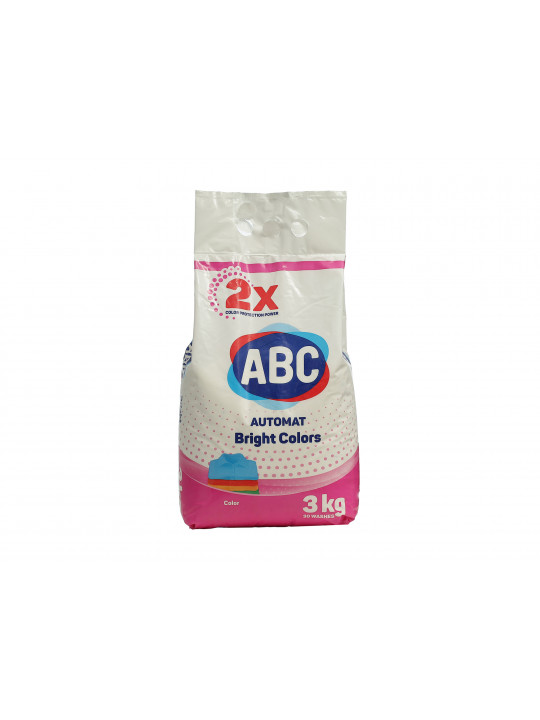 Լվացքի փոշի ABC Ավտոմատ գունավոր հագուստի համար 3 կգ (002567) 