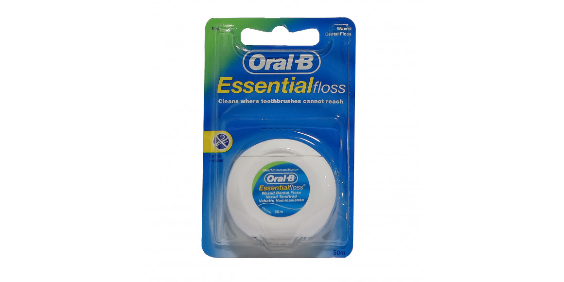 Բերանի խոռոչի խնամք ORAL-B OR/B FLOSS ESSENTIAL MINT 50ML (005029) 