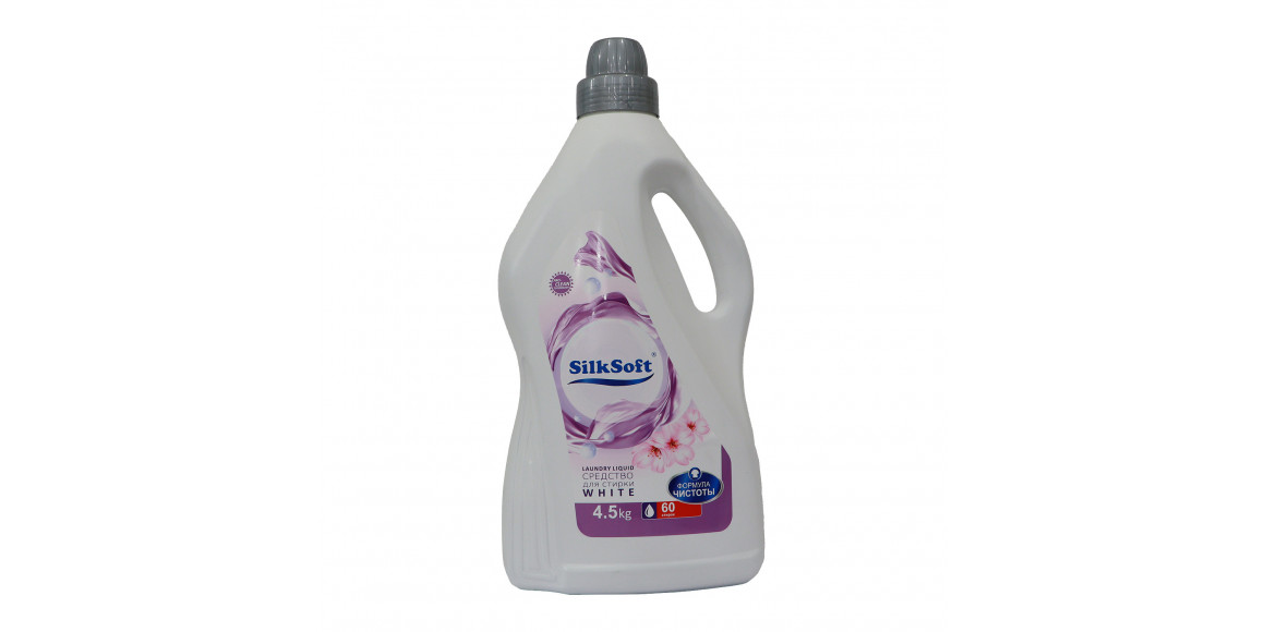 Washing gel SOFT SILK GEL WHITE 4.5L (005169) 