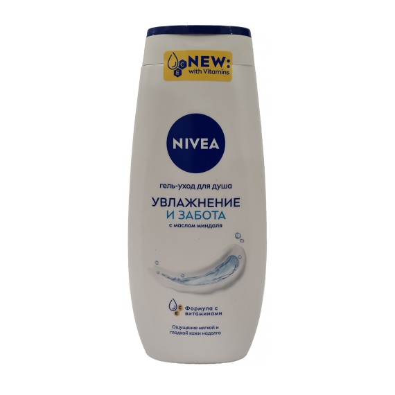 Shower gel NIVEA 80802 MOISTURIZING AND CARE 250ML (005939) 