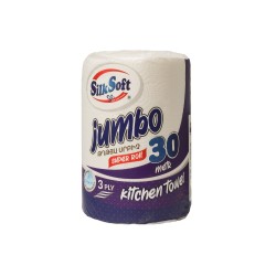Paper towel SILK SOFT JAMBO 3 LR 30 M (008161) 
