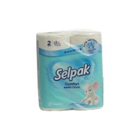 Paper towel SELPAK Սպիտակ Կոմֆորտ երկշերտ (008847) 