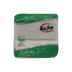 Салфетка SILK SOFT 100 ՀԱՏ ՓԱՓՈՒԿ 28x28 (010115) 