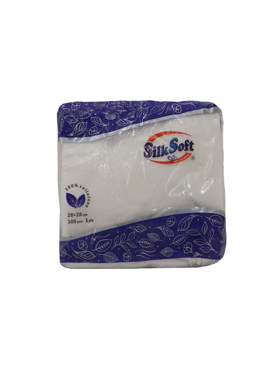 Անձեռոցիկ SILK SOFT 100 ՀԱՏ ՓԱՓՈՒԿ 28x28 (010115) 