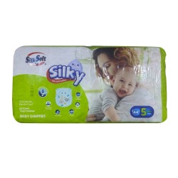Подгузник SILK SOFT JUNIOR N5 (11-25KG) 44PC (010344) 