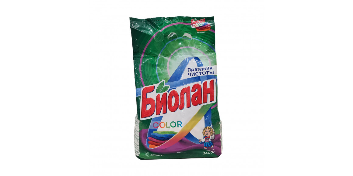 Լվացքի փոշի BIOLAN Automat Color 2.4kg (011117) 