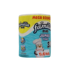 Toilet paper FAMILIA JUMBO 3PL 1X6-480 (011278) 