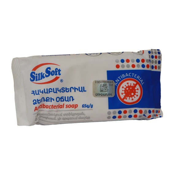 Мыло SILK SOFT ANTIBACTERIAL 65GR (012027) 
