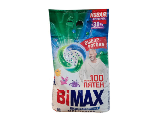 Լվացքի փոշի BIMAX ԼՎԱՑՔԻ Փ.BIMAX 3ԿԳ.ԱՎՏ.100 ԲԻԾ (4604049012824)