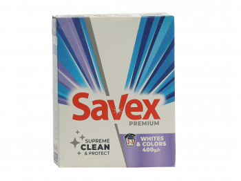 Washing powder SAVEX PREMIUM WHITES COLOR 400 GR (013133) 