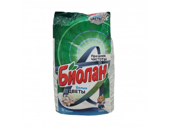 Стиральный порошок BIOLAN POWDER WHITE FLOWER 1.2KG (013494) 