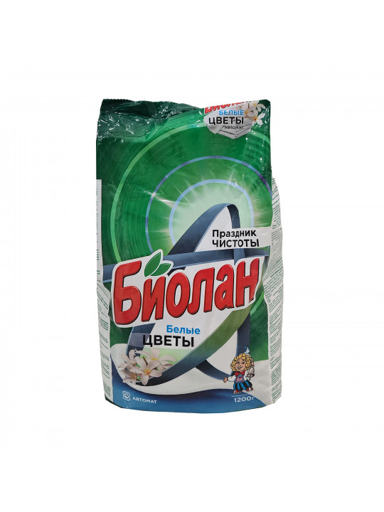 Լվացքի փոշի BIOLAN POWDER WHITE FLOWER 1.2KG (013494) 