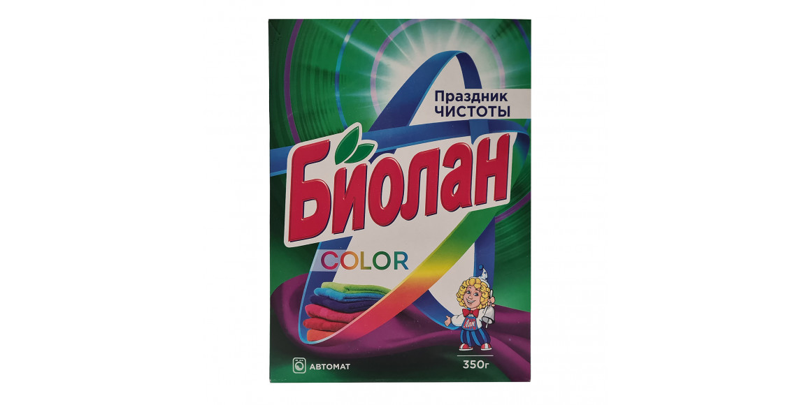 Լվացքի փոշի BIOLAN Automat Color 350gr (013623) 