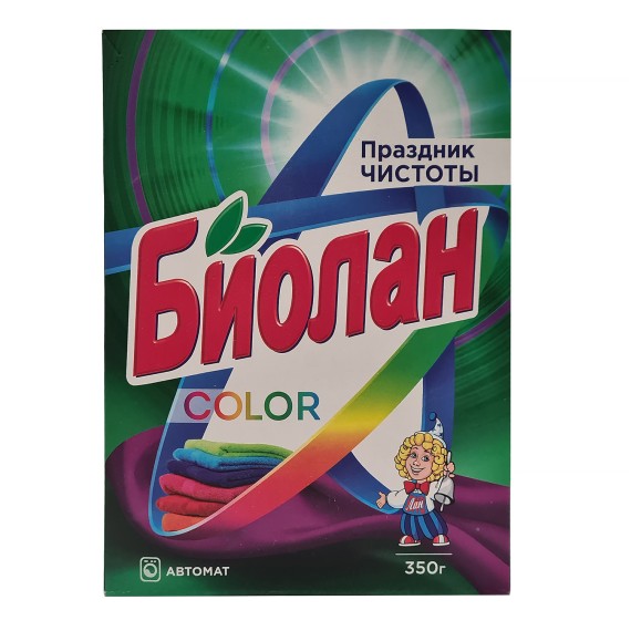 Стиральный порошок BIOLAN Automat Color 350gr (013623) 