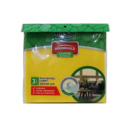 Cleaning cloth SILK SOFT UNIVERSAL 40X40 3PC (013802) 