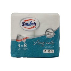 Туалетная бумага SILK SOFT 2 LAYER 4PC (013840) 