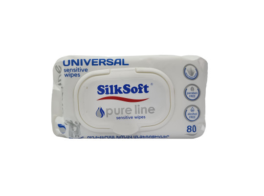 Թաց անձեռոցիկ SILK SOFT Թաց Անձեռոցիկ Սիլկ Սոֆթ ՈՒնիվերսալ (014465) 