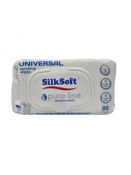 Թաց անձեռոցիկ SILK SOFT Թաց Անձեռոցիկ Սիլկ Սոֆթ ՈՒնիվերսալ (014465) 