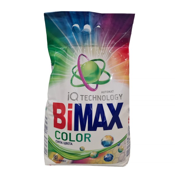 Стиральный порошок BIMAX POWDER COLOR 6KG (014750) 