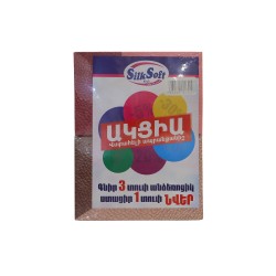 Салфетка SILK SOFT 60 ՀԱՏ 3Շ ԱԿՑԻԱ 3+1 (015497) 