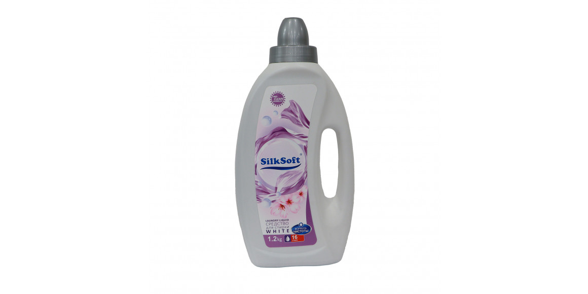 Гель для стирки SOFT SILK WHITE 1.2 L (015837) 