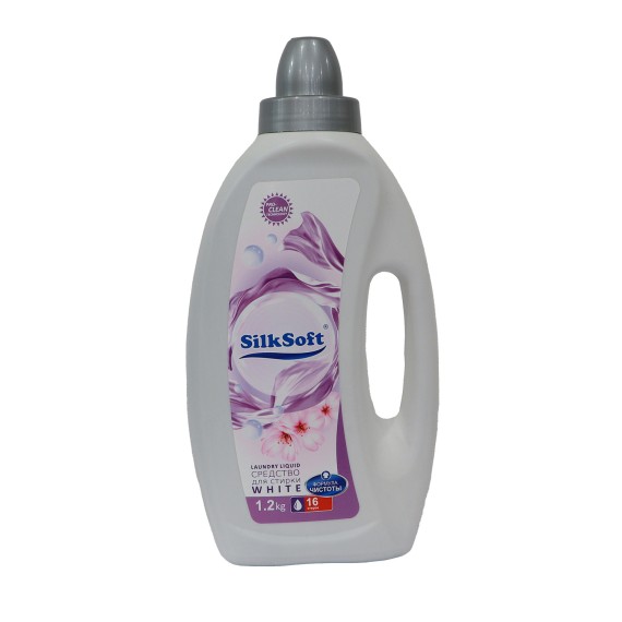 Washing gel SOFT SILK WHITE 1.2 L (015837) 