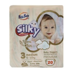 Подгузник SILK SOFT N3 20PC MEDIUM (016773) 