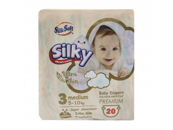 Տակդիր SILK SOFT N3 20PC MEDIUM (016773) 