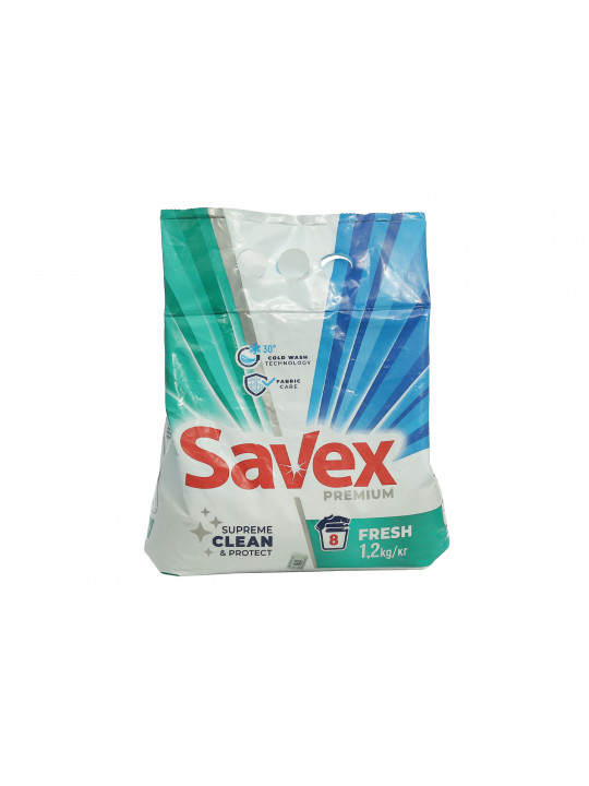 Washing powder SAVEX PREMIUM FRESH 1.2 KG (018299) 