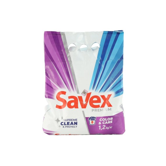 Լվացքի փոշի SAVEX COLOR&CARE AUTOMAT 1200G (018305) 