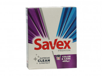 Washing powder and gel SAVEX PREMIUM COLOR CARE 400 GR (021022) 