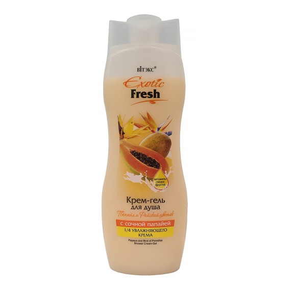 Shower gel VITEX Պապայա և Դրախտի Ծաղիկ 515մլ (022196) 