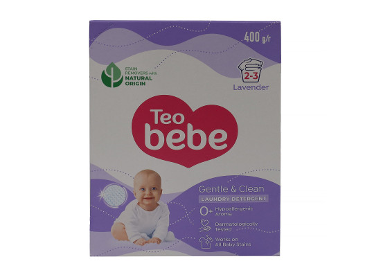 Washing powder TEO BEBE COTTON SOFT VIOLET 400G (022760) (2023)