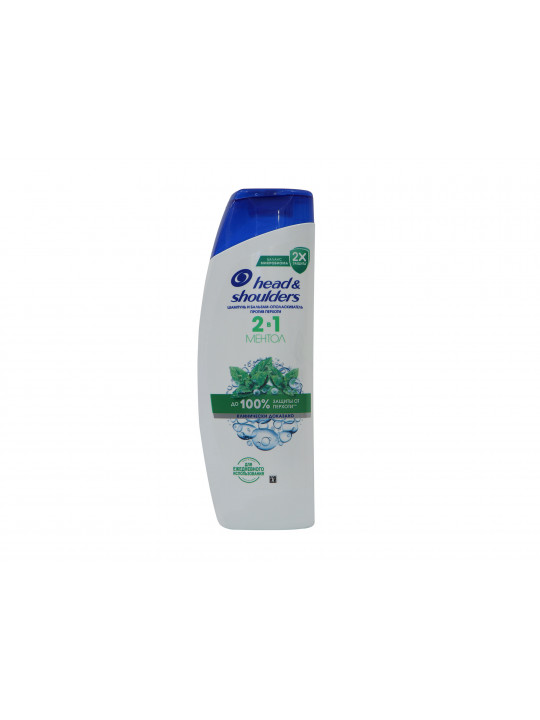 Shampoo HEAD & SHOULDERS MENTHOL 2IN1 400 ML (028522) 